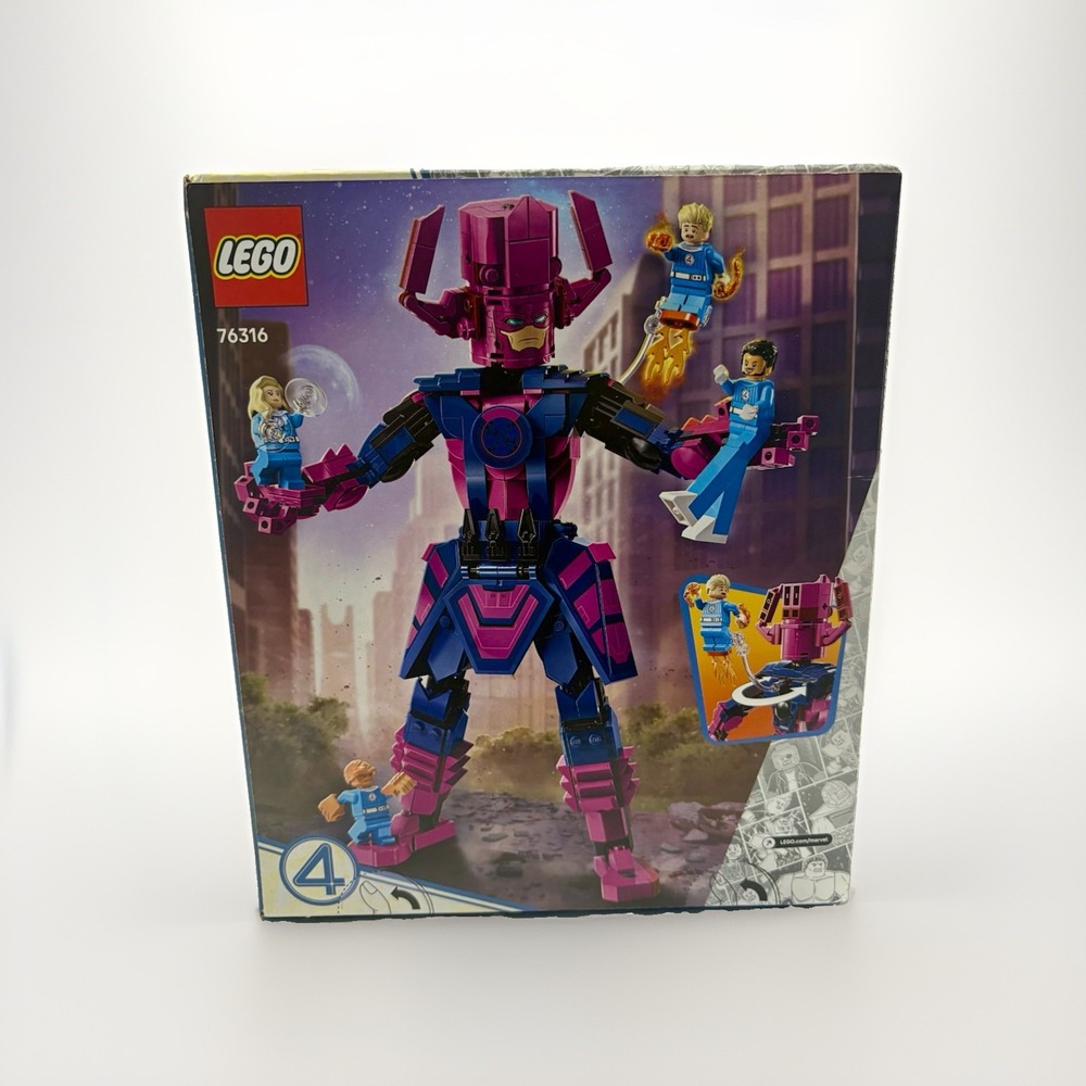 LEGO Marvel Fantastic Four Galactus Construction Figure 76316, 427 Pieces - Picture 2 of 6
